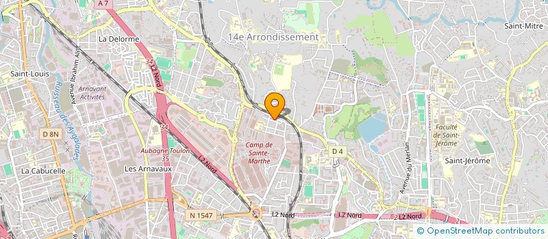 localisation de l'entreprise SCI IDO à MARSEILLE