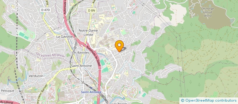 localisation de l'entreprise SCI IDO à MARSEILLE