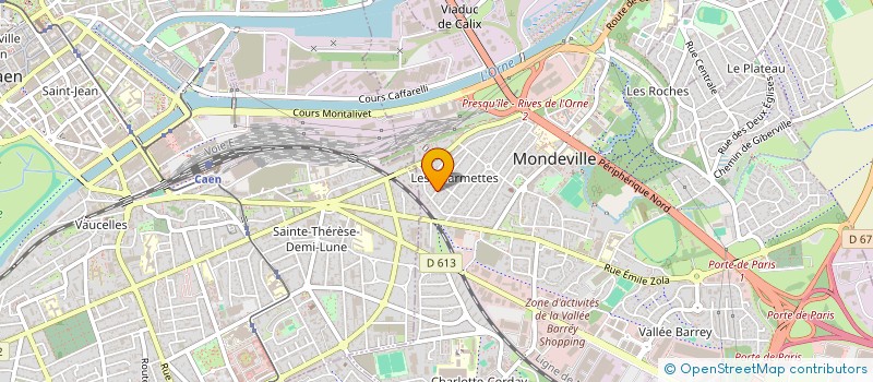 localisation de l'entreprise SCI IDO IMMO à MONDEVILLE