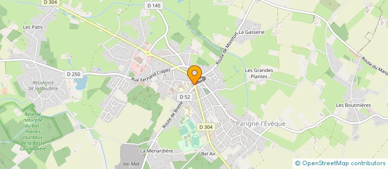 localisation de l'entreprise SCI IDO PARIGNE  PARIGNE-L'EVEQUE