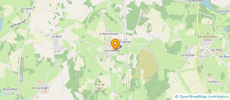 localisation de l'entreprise SCI IDOINE à NAILLAT