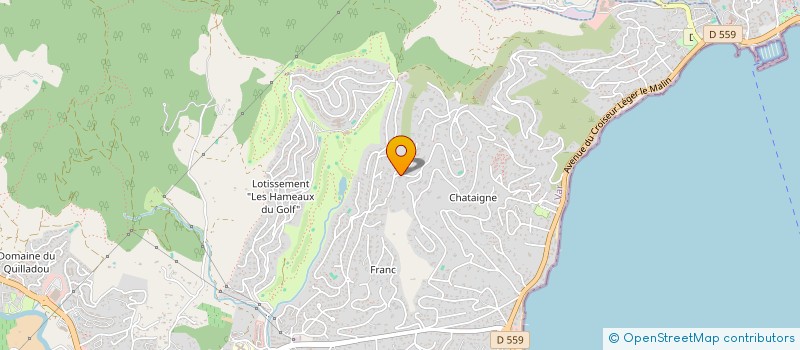localisation de l'entreprise SCI IDOINE à SAINTE-MAXIME
