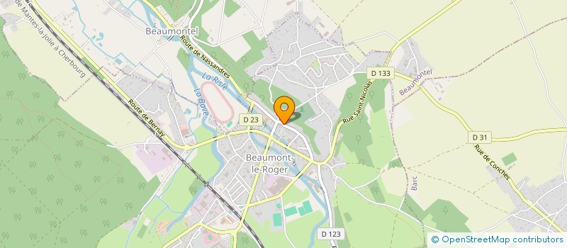 localisation de l'entreprise SCI IDOU  BEAUMONT-LE-ROGER