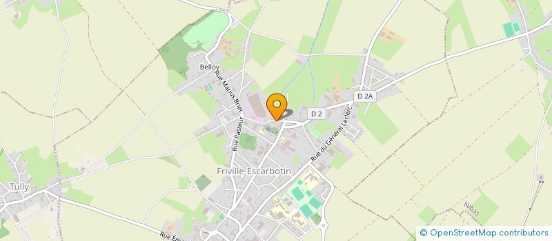 localisation de l'entreprise SCI IDOUS  FRIVILLE-ESCARBOTIN