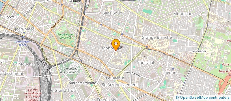 localisation de l'entreprise SCI IDSK  LYON