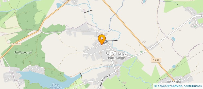 localisation de l'entreprise SCI IDUNN  REMERING-LES-PUTTELANGE
