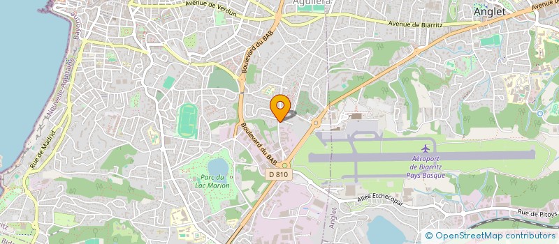localisation de l'entreprise SCI IDUSKI SARTZEA à BIARRITZ
