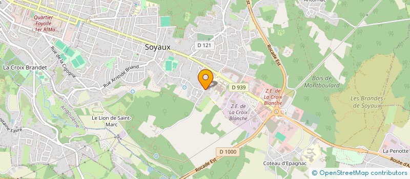 localisation de l'entreprise SCI IENNA INVESTISSEMENT IMMOBILIER  SEYTROUX