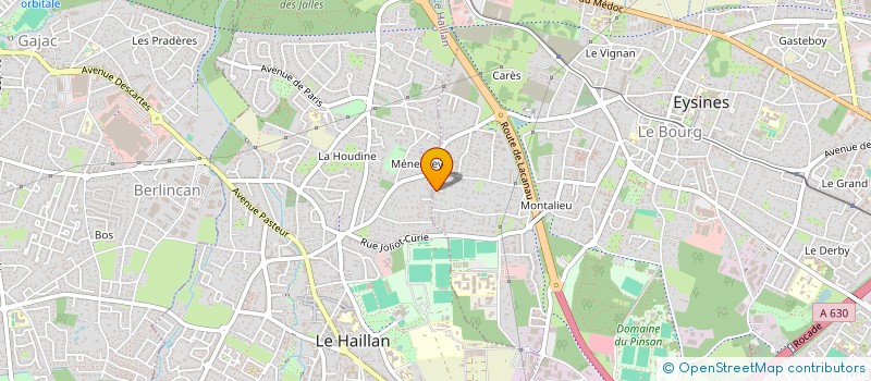 localisation de l'entreprise SCI IFA  EYSINES