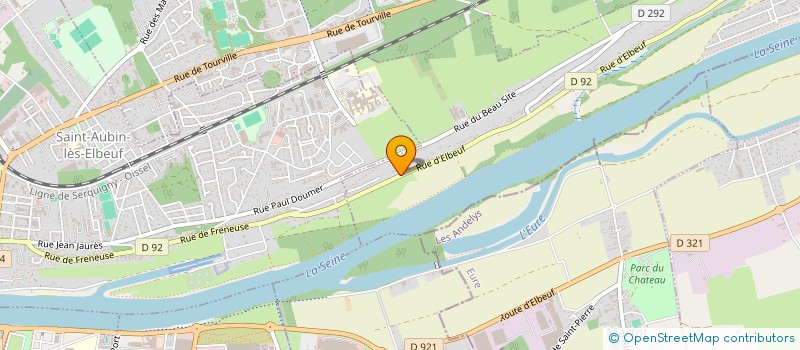 localisation de l'entreprise SCI IFC BOUVREUIL  FRENEUSE