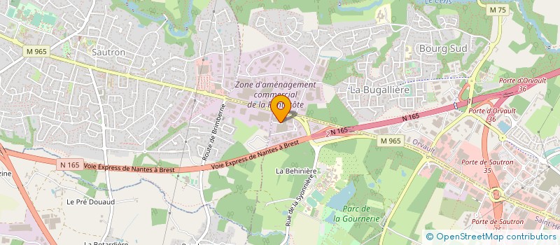 localisation de l'entreprise SCI IFDS à SAINT-HERBLAIN