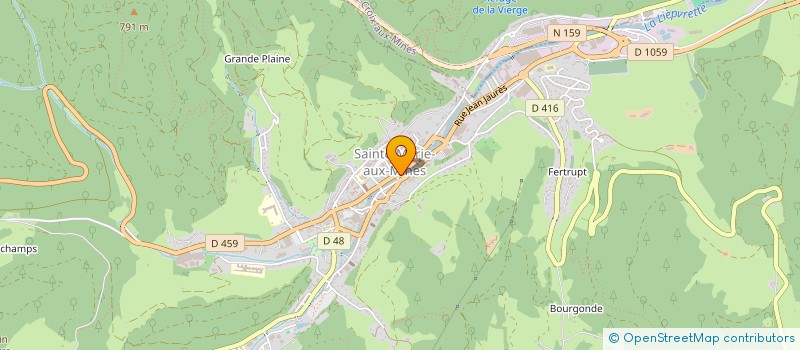 localisation de l'entreprise SCI IFFRIG  SAINTE-MARIE-AUX-MINES