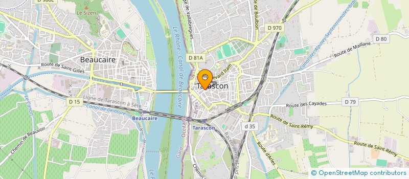 localisation de l'entreprise SCI IFLO  TARASCON