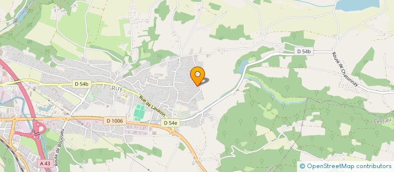 localisation de l'entreprise SCI IFMA  RUY-MONTCEAU