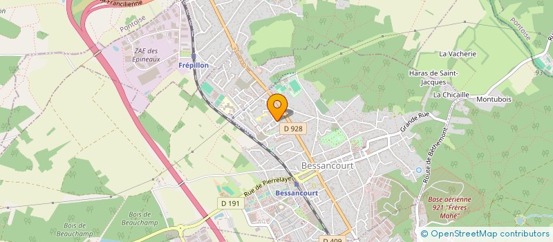 localisation de l'entreprise SCI IFMCNH  BESSANCOURT