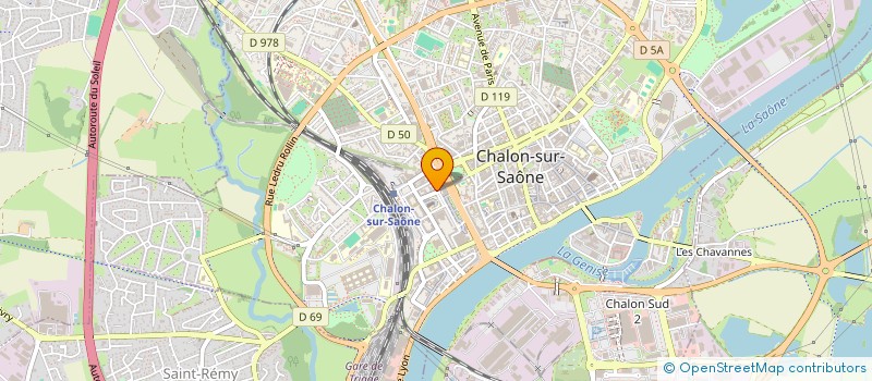 localisation de l'entreprise SCI IFPA C à CHALON-SUR-SAONE