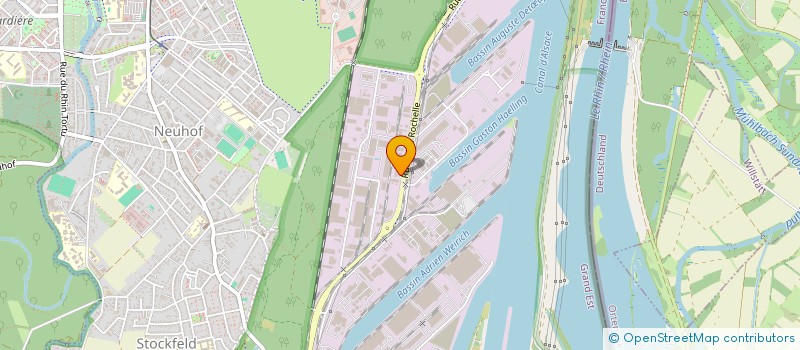 localisation de l'entreprise SCI IFRA  STRASBOURG