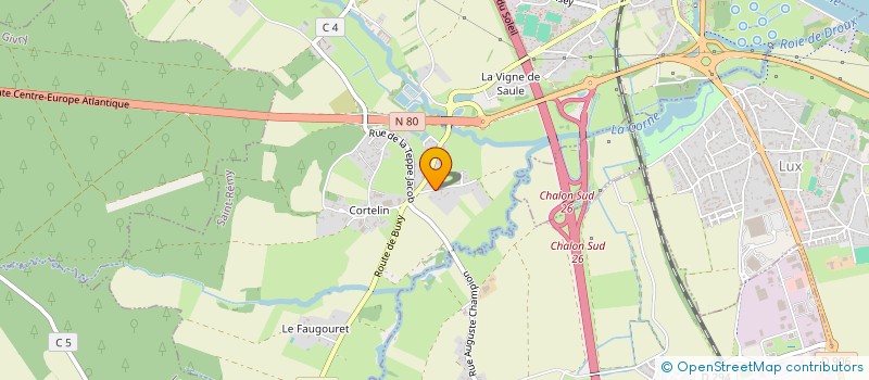 localisation de l'entreprise SCI IFRANCE à SAINT-REMY