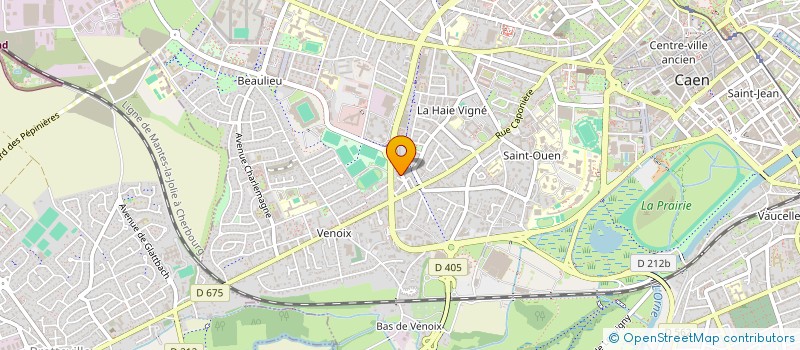 localisation de l'entreprise SCI IFS à CAEN