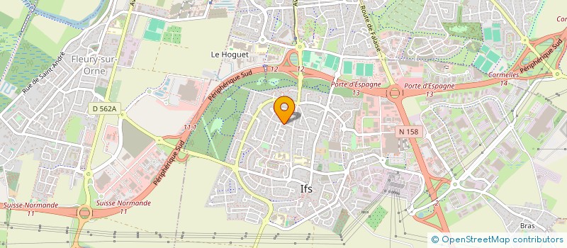 localisation de l'entreprise SCI IFSIENNE ET SAVOISIENNE FAMILIALLE  IFS