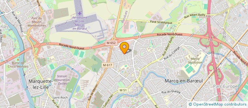 localisation de l'entreprise SCI IGIPE  MARCQ-EN-BARUL