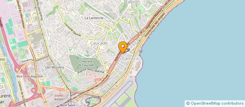 localisation de l'entreprise SCI IGKO  NICE