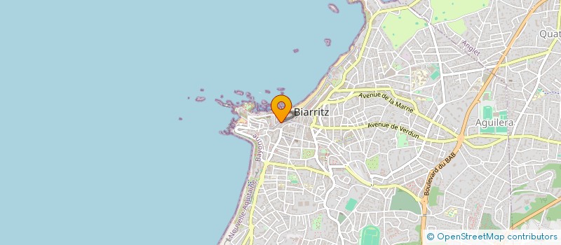 localisation de l'entreprise SCI IGLOO à BIARRITZ