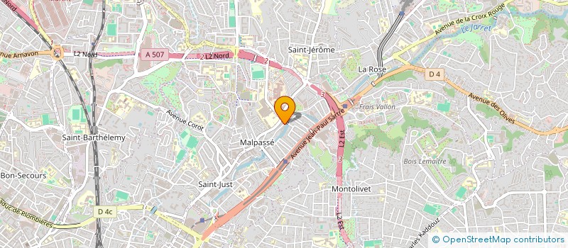 localisation de l'entreprise SCI IGLOULI à MARSEILLE