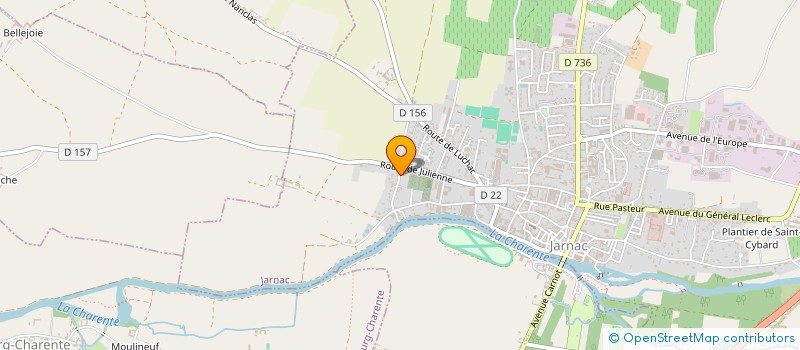 localisation de l'entreprise SCI IGLUVIGAQ à JARNAC