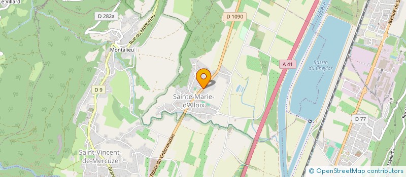 localisation de l'entreprise SCI IGNATUS  LUMBIN