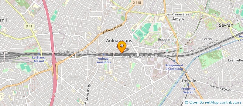 localisation de l'entreprise SCI IGNESHA à AULNAY SOUS BOIS