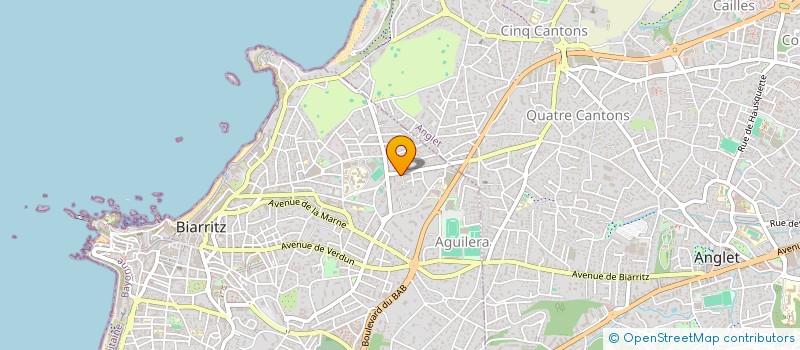 localisation de l'entreprise SCI IGUSKI BEGUIA à BIARRITZ