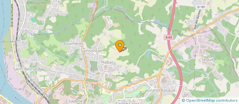 localisation de l'entreprise SCI IGUSKI MENDI à BAYONNE