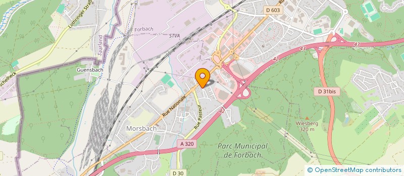 localisation de l'entreprise SCI IHADDADEN II à MORSBACH