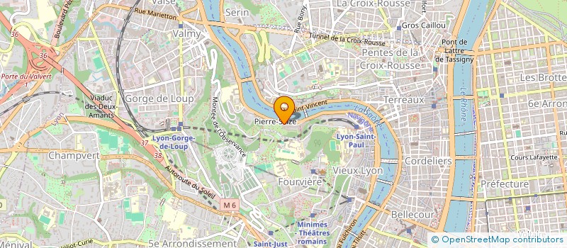 localisation de l'entreprise SCI II MONTEE DE LA BUTTE  LYON