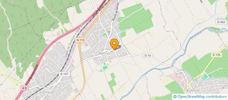 localisation de l'entreprise SCI III  PETITE CARMARGUE  BERNIS