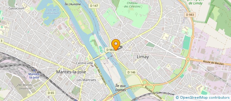 localisation de l'entreprise SCI IKAM  LIMAY