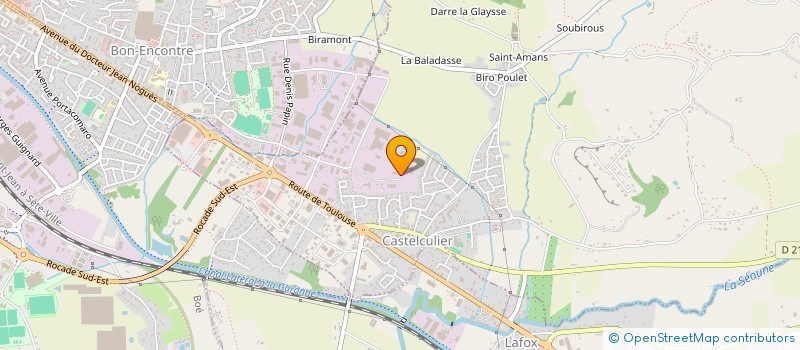 localisation de l'entreprise SCI IKAM IMMOBILIER  CASTELCULIER