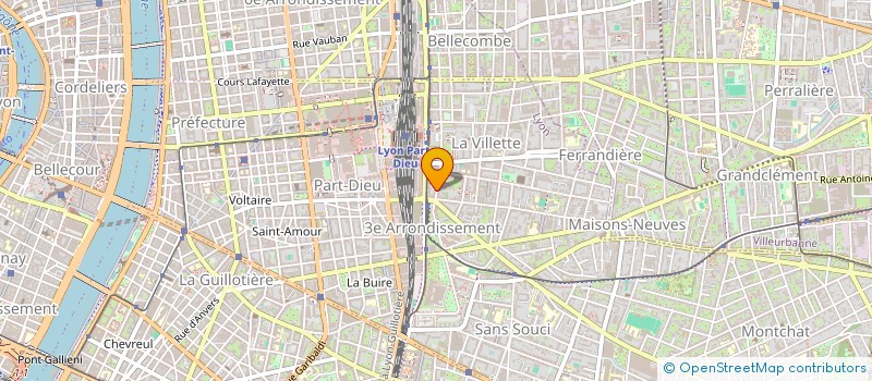 localisation de l'entreprise SCI IKARIA  LYON