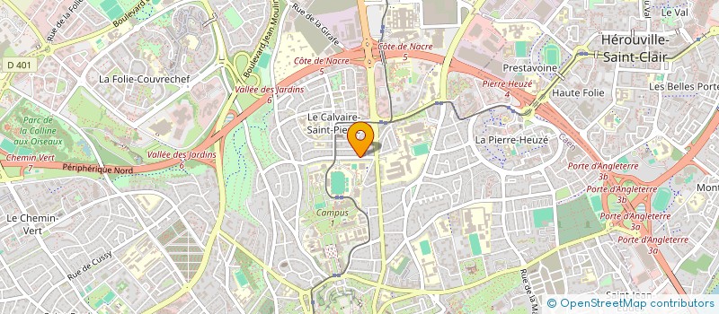 localisation de l'entreprise SCI IKER CONDON à CAEN