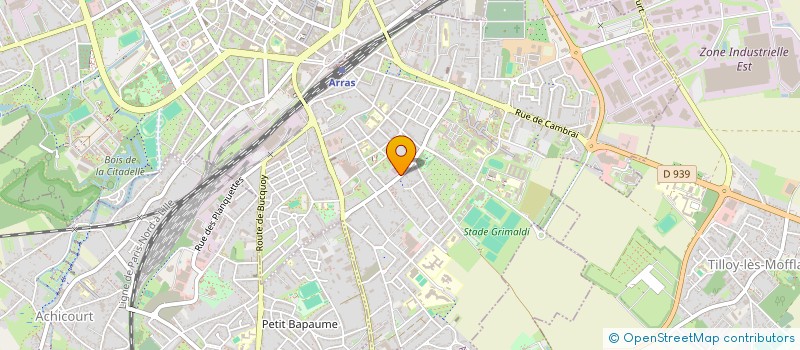localisation de l'entreprise SCI IKERANO à ARRAS