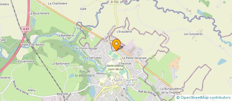 localisation de l'entreprise SCI IKHLAS  MAULEON