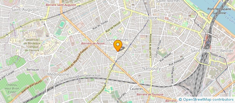 localisation de l'entreprise SCI IKIGAI IMMO  BORDEAUX