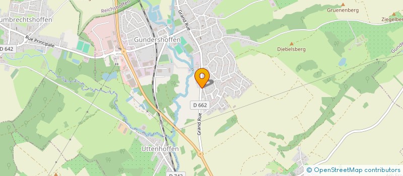 localisation de l'entreprise SCI IKIS  GUNDERSHOFFEN