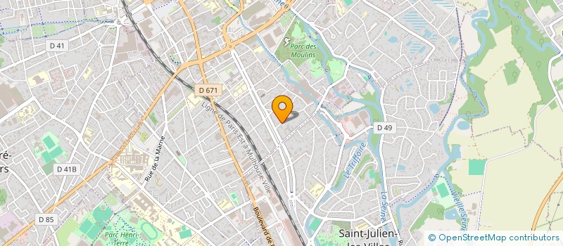 localisation de l'entreprise SCI IKM PATRIMOINE  TROYES