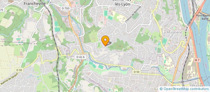 localisation de l'entreprise SCI IKOYI  SAINTE-FOY-LES-LYON