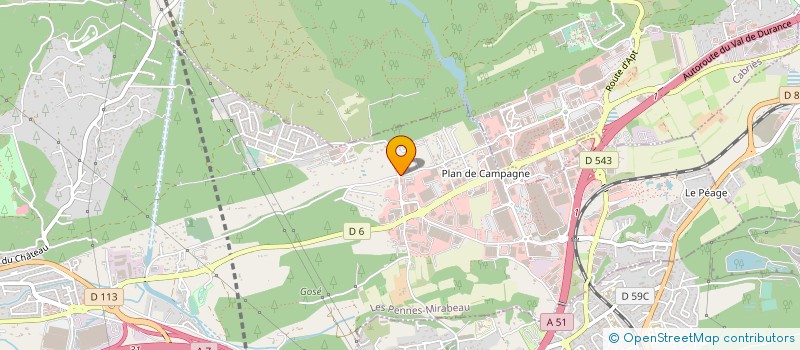 localisation de l'entreprise SCI IKS3 à LES PENNES-MIRABEAU