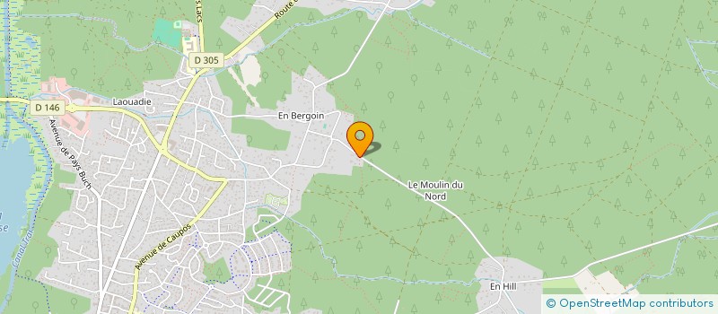 localisation de l'entreprise SCI IKTYS  BISCARROSSE