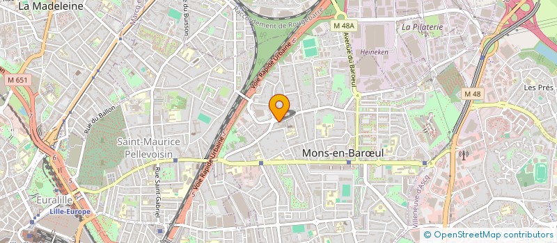 localisation de l'entreprise SCI IL  MONS-EN-BARUL