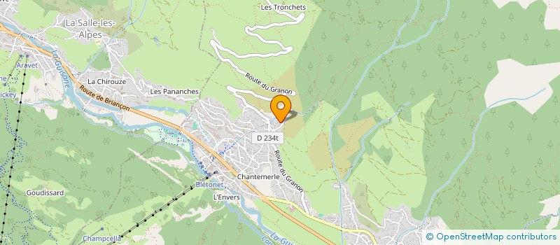 localisation de l'entreprise SCI IL ETAIT UNE FOIS  SAINT-CHAFFREY